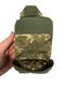 Подсумок карман (противовес) для аксессуаров на кавер для баллистического шлема Fast Mandrake пиксель SAG 1925265273 фото 4