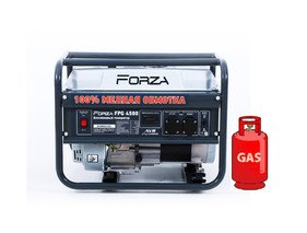 ГАЗ/Бензиновий генератор Forza FPG4500Е 2.8/3.0 кВт DD0004228 фото