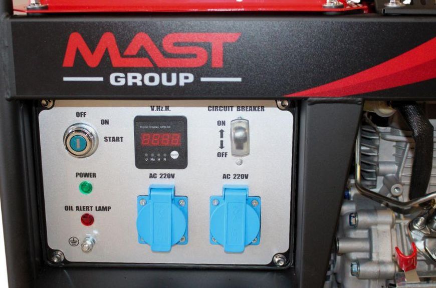 Дизельный генератор MAST GROUP YH4000AE YH4000AE фото