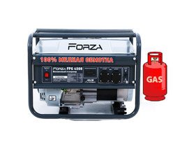 ГАЗ/Бензиновий генератор Forza FPG4500 2.8/3.0 кВт з ручним стартером DD0004226 фото