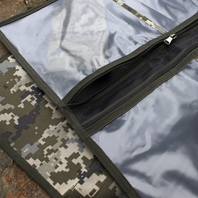 Несессер на молнии 10отд военный органайзер армейский несесер ВСУ на змейке тревожная сумка Камуфляж SAG 797 фото