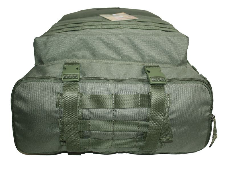 Тактичний туристичний міцний рюкзак-трансформер 40-60 літрів олива SAG 161/3 фото