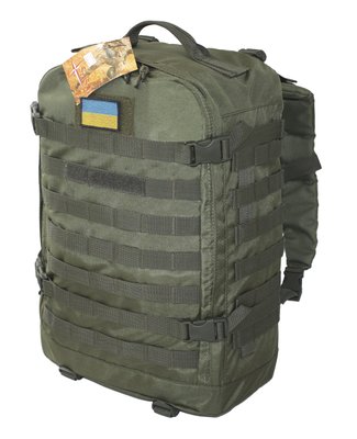 Тактичний, штурмовий суперкріпкий рюкзак 32 літра олива. Кордура 1100 ден SAG 174/11 фото