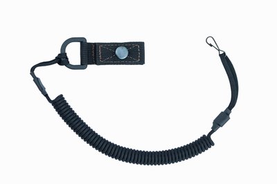Шнур страховочный витой Тренчик-Карабин спиральный паракорд черный 971 SAG 971 фото