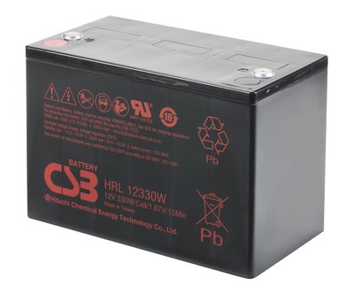 Акумуляторна батарея CSB HRL12330W, 12 V 100 Ah (308.7х168х210.6(220) 28231 фото