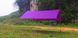 Тент туристичний 3F UL GEAR 40D silicone 3х3 м Purple tent1 фото 2