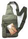 Тактична барсетка плечова для прихованого носіння Зброї Олива Хакі 264/2 SAG 264/2 фото 2