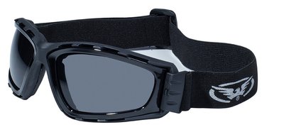 Очки защитные с уплотнителем Global Vision Trip (gray) серые 1ТРИП-20 фото