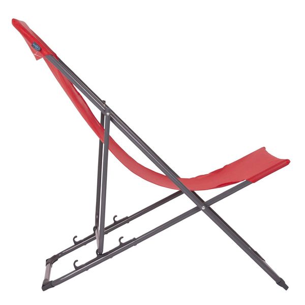Крісло розкладне Bo-Camp Flat Red (1204686) DAS301391 фото