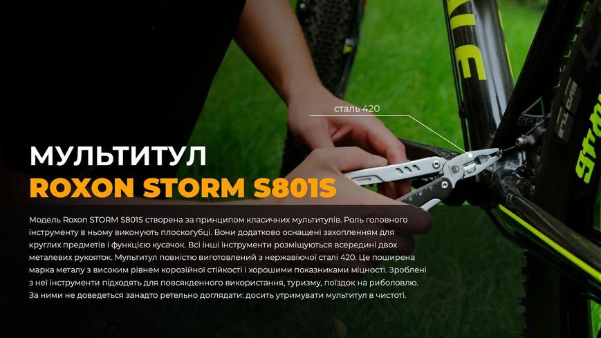 Мультитул Roxon Storm S801S S801S фото