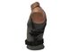 Кобура Револьвер 3" оперативная поясная скрытого внутрибрючного ношения формованная с клипсой кожа чёрная SAG 23351 фото 2