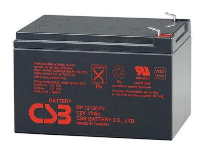 Аккумуляторная батарея CSB GP12120F2, 12V 12Ah (151х98х100мм), Box/Q6 4406 фото