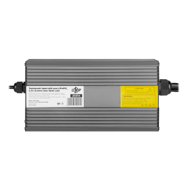 Зарядний пристрій для акумуляторів LiFePO4 3.2V (3.65V)-30A-96W-LED 20314 фото