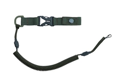 Тренчик шнур із фастексом швидкознімний страхувальний шнур паракорд Піксель олива камуфляж 993 SAG 993 фото