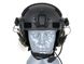 M32H радифіковані активні навушники для захисту слуху з кріпленням на шолом типу FAST - чорні [EARMOR] 100508 фото 9