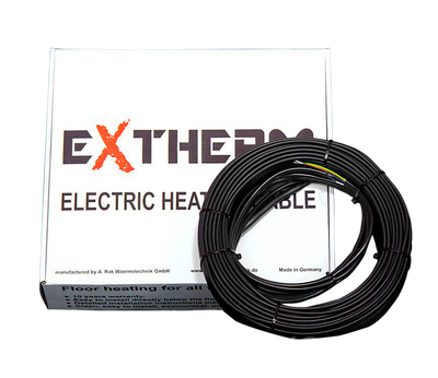 Нагрівальний кабель двожильний Extherm ETT ECO 30-1680 16124 фото