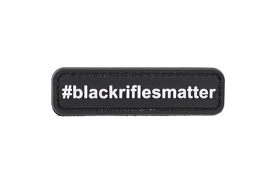 Blackriflesmatter - ПВХ патч 3D 102658 фото