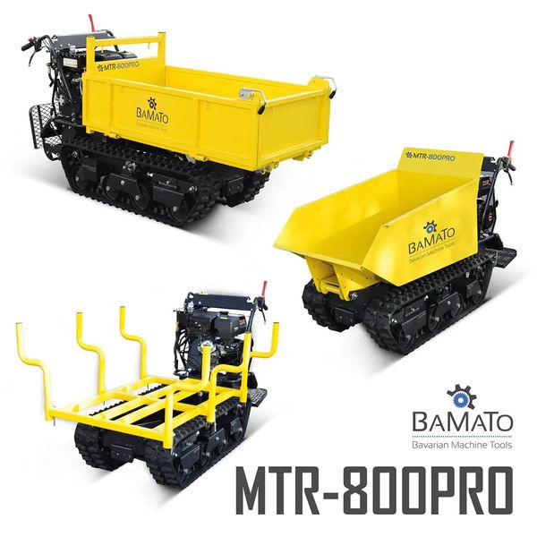Думпер гусеничный, мини самосвал Bamato MTR-800 MTR-800PRO фото