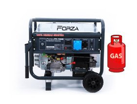 ГАЗ/Бензиновий генератор Forza FPG 9800Е 7.0/7.5 кВт 220В DD0004126 фото