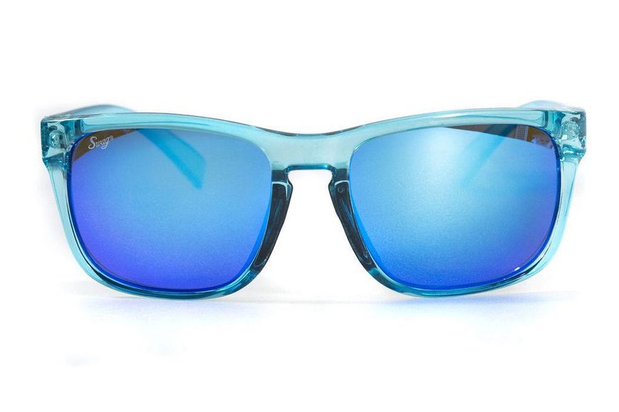 Окуляри захисні Swag Ga-Day (G-Tech™ blue) дзеркальні сині 4ГАДА-90 фото