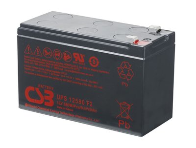 Аккумуляторная батарея CSB UPS12580, 12V 10,5Ah (151х65х99мм), Q10 5179 фото