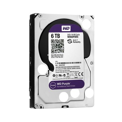 Жесткий диск Western Digital 6TB Purple (WD60PURX) 14041 фото
