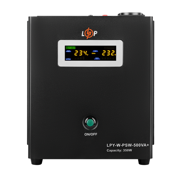 Комплект резервного живлення для котла LP (LogicPower) ДБЖ + мультигелева батарея (UPS W500VA + АКБ MG 900W) 15873 фото