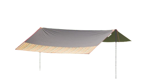 Тент кемпинговый 3F UL GEAR Indian tarp Square 210T polyester 5х4.5 м Indian tent2 фото
