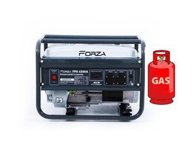 ГАЗ/бензиновий генератор Forza FPG4500A 2.8/3.0 кВт з ручним запуском DD0004149 фото