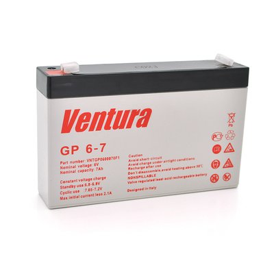 Аккумуляторная батарея Ventura 6V 7Ah (151*34*100), Q10 18002 фото