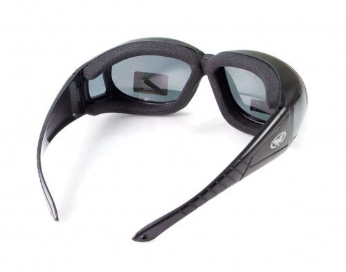 Окуляри захисні з ущільнювачем Global Vision Outfitter (gray) Anti-Fog, чорні 1АУТФ-20 фото