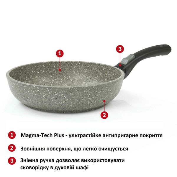 Сковорода Flonal Monolite 24 см (MOIPB2490) DAS301920 фото