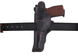 Кобура АПС Автоматичний пістолет Стєчкіна поясна прихованого внутрішньобрючного носіння е формована з кліпсою шкіра чорна 16202 16202 фото 4