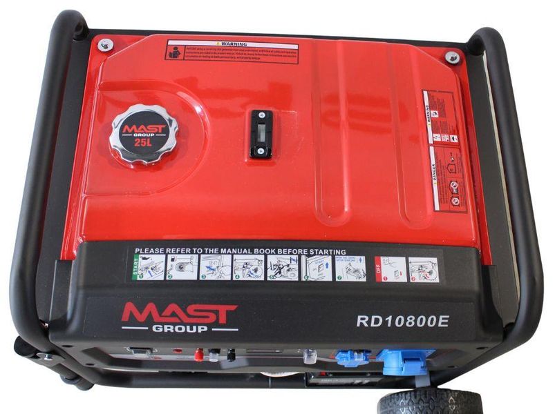 Бензиновий генератор MAST GROUP RD10800E RD10800E фото