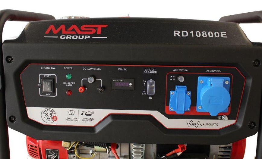 Бензиновый генератор MAST GROUP RD10800E RD10800E фото