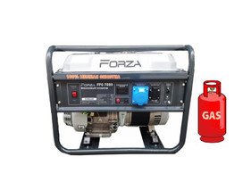 Генератор ГАЗ/бензиновий Forza FPG7000Е 5.0/5.5 кВт з електрозапуском DD0004124 фото