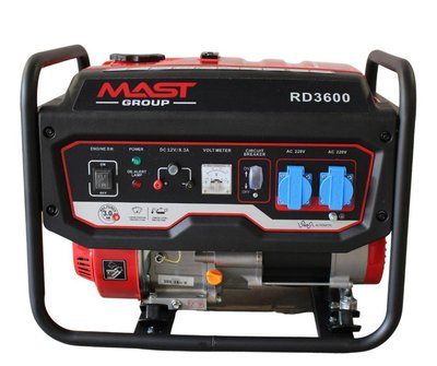 Бензиновый генератор MAST GROUP RD3600 RD3600 фото