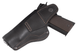 Кобура Colt 1911 поясная скрытого внутрибрючного ношения не формованная с клипсой кожа чёрная SAG 27202 фото 2