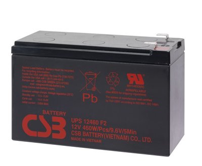 Аккумуляторная батарея CSB UPS12460F2FR, 12V9Ah (151х65х94мм) Q10/420 (ВЬЕТНАМ) 1840 фото