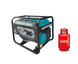 ГАЗ/Бензиновый генератор INVO H3500-G 2.8/3.0 кВт с ручным стартером DD0004645 фото 1