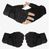 Тактичні безпалі рукавиці чорні HAWK чорні 1002 фото