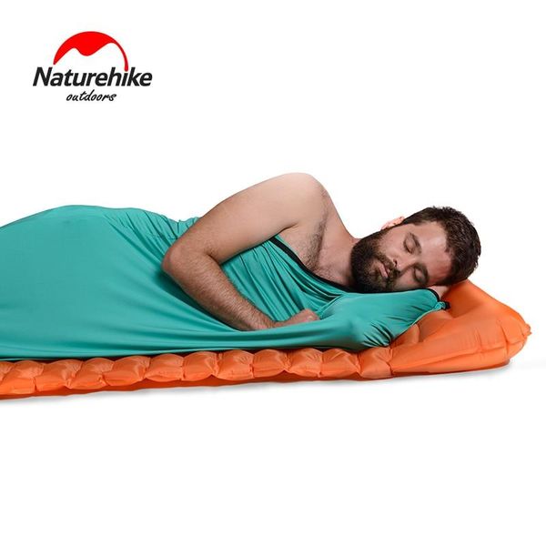 Вкладиш для спального мішка Naturehike High elastic sleeping bag NH17N002-D sea salt blue 6927595704516 фото
