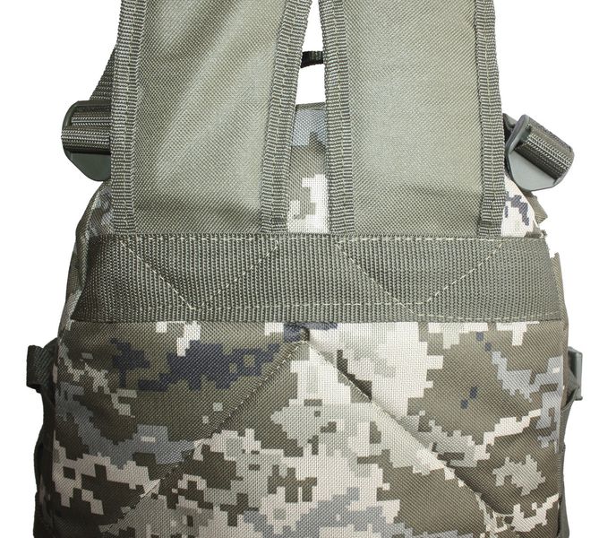 Тактический походный крепкий рюкзак 40 литров цвет пиксель 161-3 SAG 161-3 фото