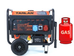 ГАЗ/Бензиновий генератор Tarlan T8000TE 6.5/7.0 кВт 380В DD0004127 фото