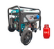 ГАЗ/Бензиновый генератор INVO H9000D-G 7.2/7.7 кВт с електро стартером DD0004647 фото 1