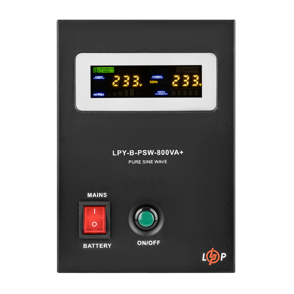 Комплект резервного питания LP (LogicPower) ИБП + мультигелевая батарея (UPS B800 + АКБ MG 1280W) 20338 фото