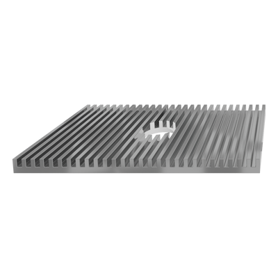 Алюминиевая пластина (50x30x3мм с отверстием 8 мм) AN-New-plate 21248 фото