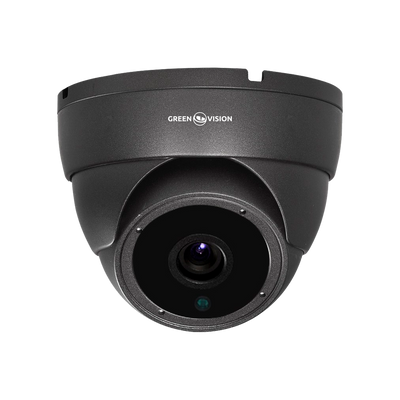 Антивандальная IP камера GreenVision GV-158-IP-M-DOS50-30H POE 5MP Dark Grey (Ultra) 17930 фото
