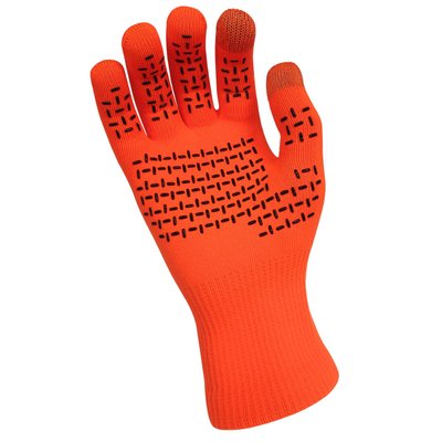 Рукавички водонепроникні Dexshell ThermFit Gloves, p-p L, помаранчеві DG326TS-BOL фото