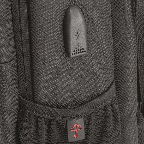 Рюкзак міський Swissbrand Linz 21 Black (SWB_BLLIN001U) DAS301881 фото